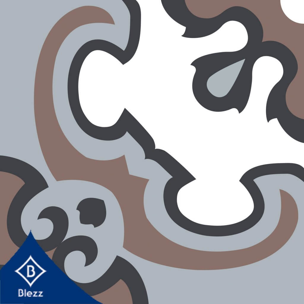 กระเบื้องลายโบราณ GA-004