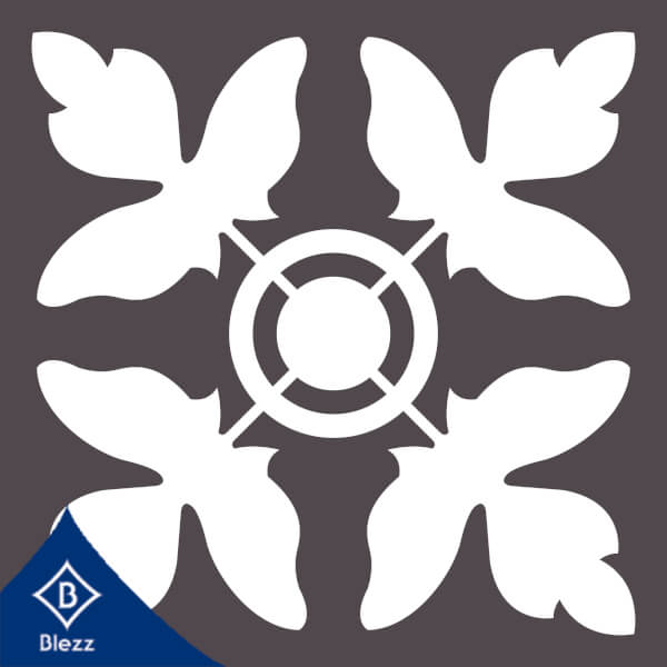 กระเบื้องลายโบราณ GA-009