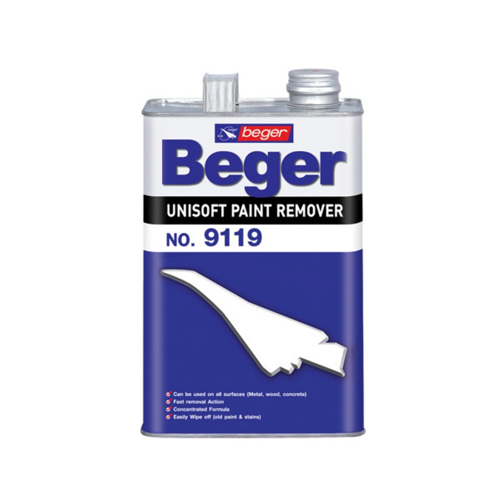 Beger Unisoft น้ำยาลอกสี เบอร์ 9119 ขนาด 1 แกลลอน