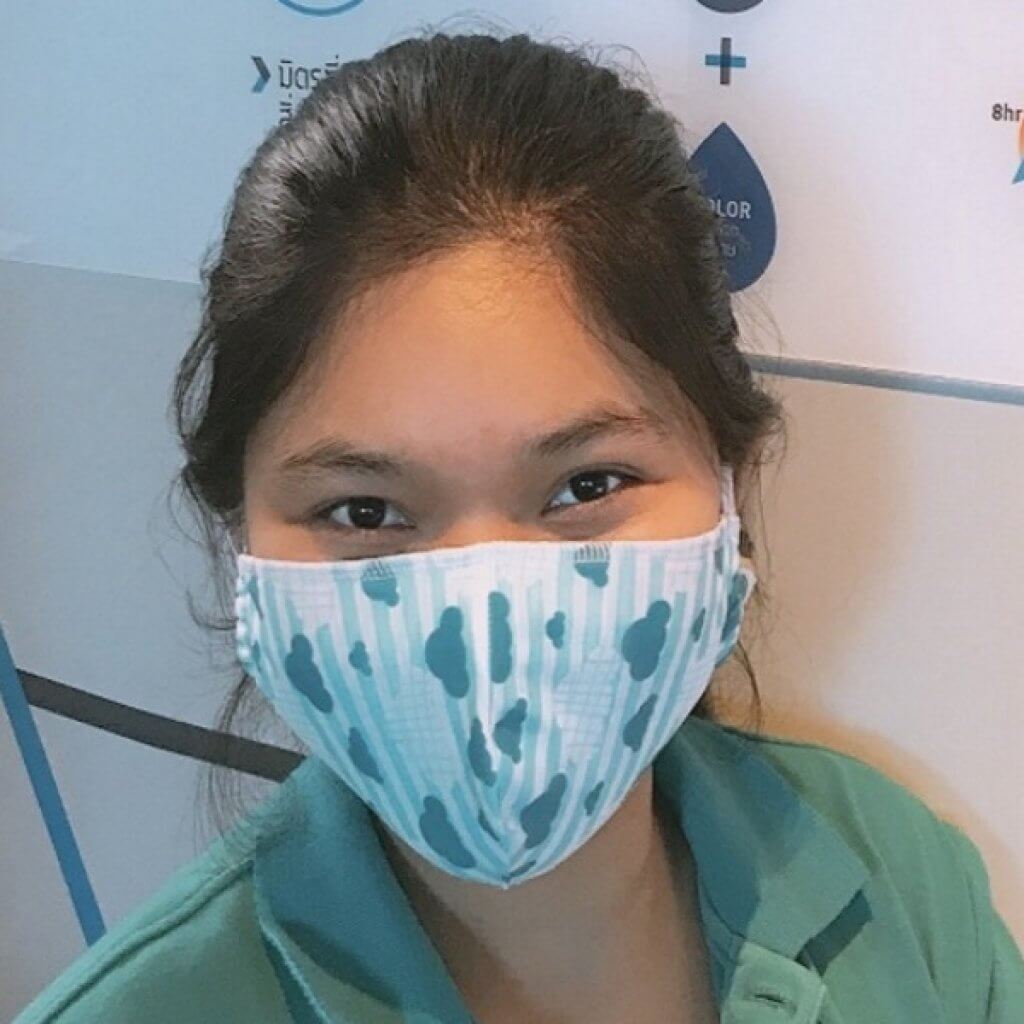 ผ้าปิดจมูก Mask ซักได้ ผ้ายืดCotton