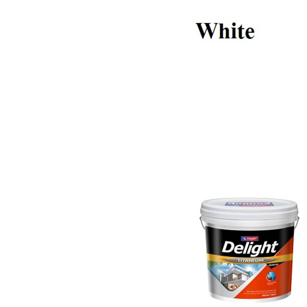 สีน้ำอะครีลิก ภายนอก ดีไลท์ White