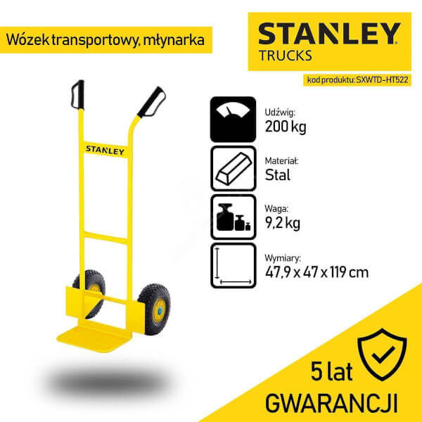 รถเข็นของ HT522 200 Kg STANLEY