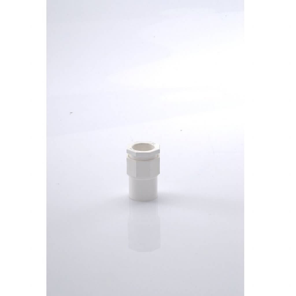 ข้อต่อเข้ากล่อง PVC SCG ระบบร้อยสายไฟ สีขาว มาตรฐาน JIS