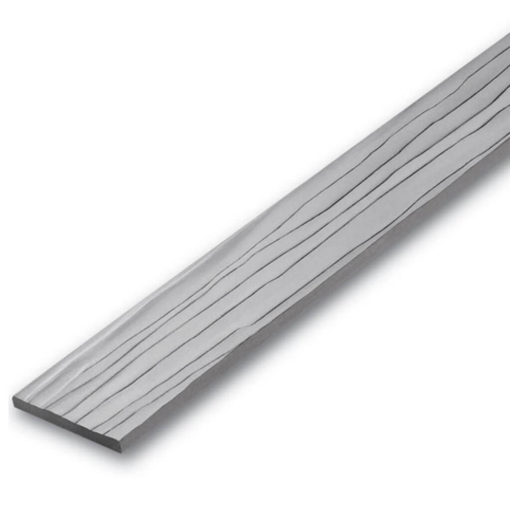 ไม้ระแนง ลายไม้ 7.5x300x0.8ซม. สีซีเมนต์ SCG