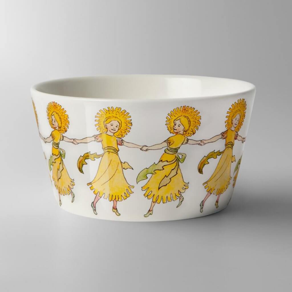 Bowl FlowerGirls Dandelions ชามเซรามิก