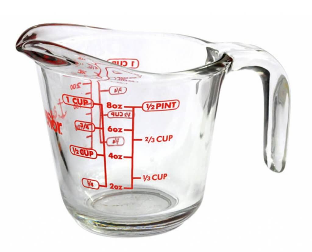 Anchor ถ้วยตวงแก้ว ขนาด8ออนซ์/250ml