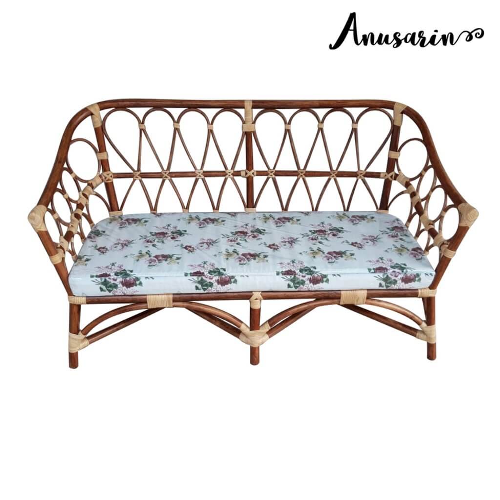 Anusarin Aurora02 Two-Seater Sofa with Seat Cushion