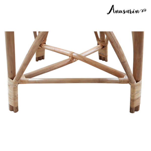 Anusarin เก้าอี้หวายแท้ทรงกลมสีธรรมชาติ Chillax Chair03 - Image 3