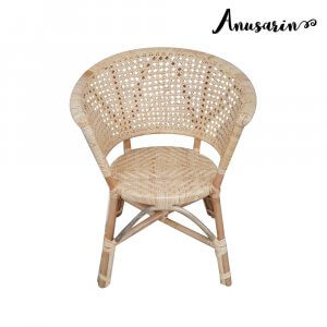Anusarin เก้าอี้หวายแท้ทรงกลมสีธรรมชาติ Chillax Chair03