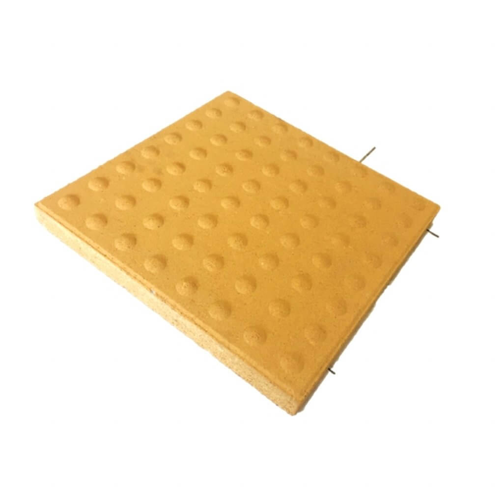SCG บล็อกปูพื้น ขนาด30x30x3.5ซม. รุ่น บล็อกนำทางปุ่ม-เหลือง