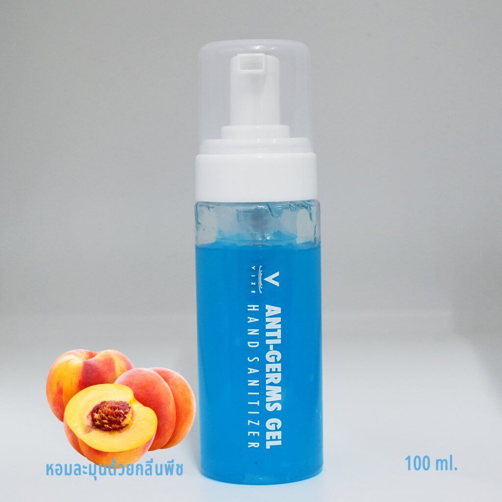 เจลล้างมือกลิ่นพีช ซีพเพิล แฮนด์ ซานิไทเซอร์ ขนาด100ml.