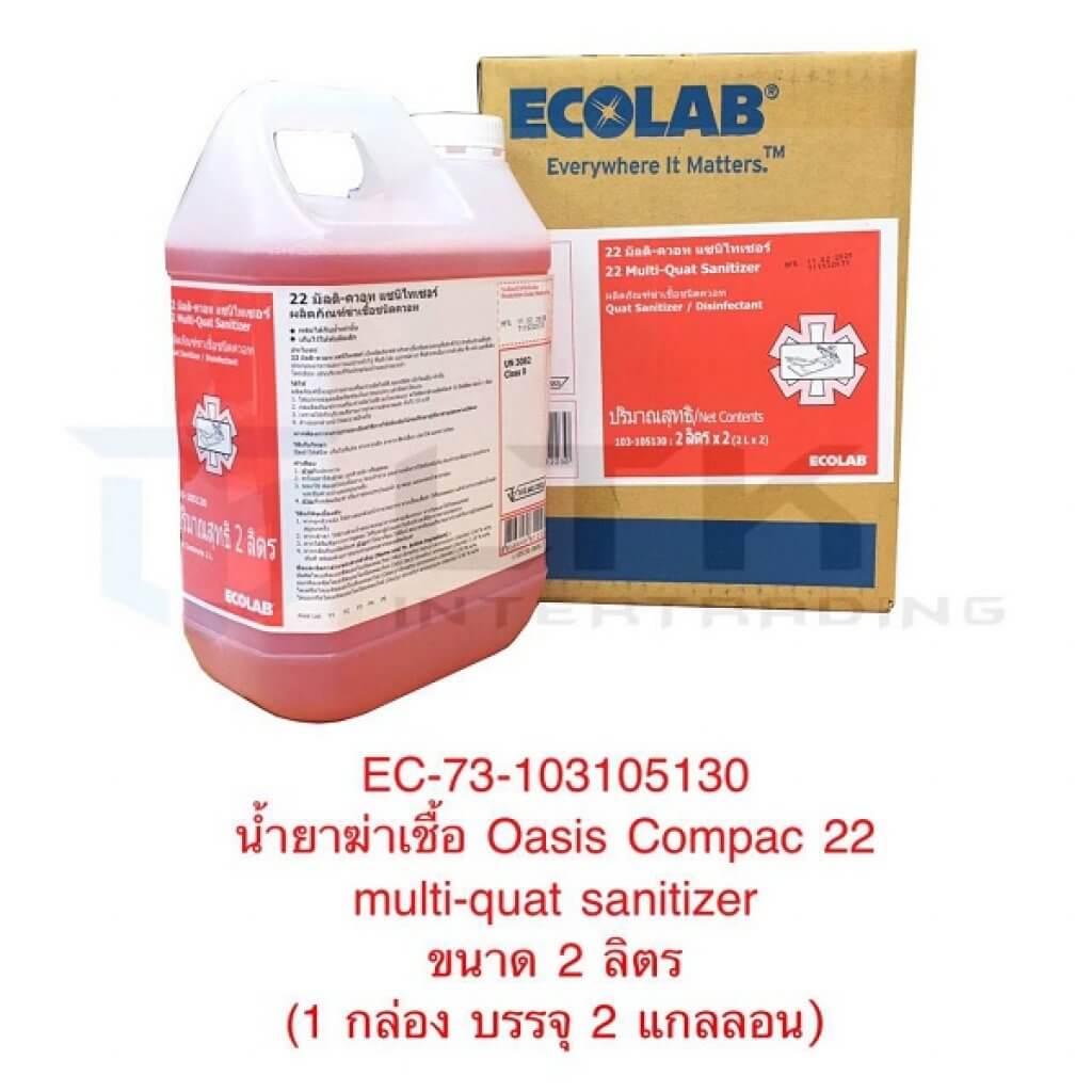 น้ำยาฆ่าเชื้อ 22 Multi-Quat Sanitizer