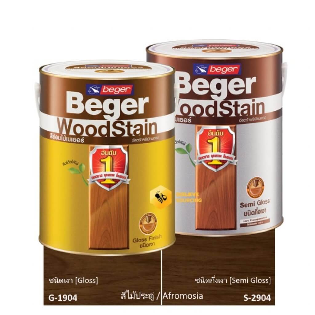 Beger WoodStain Afromosia สีย้อมไม้