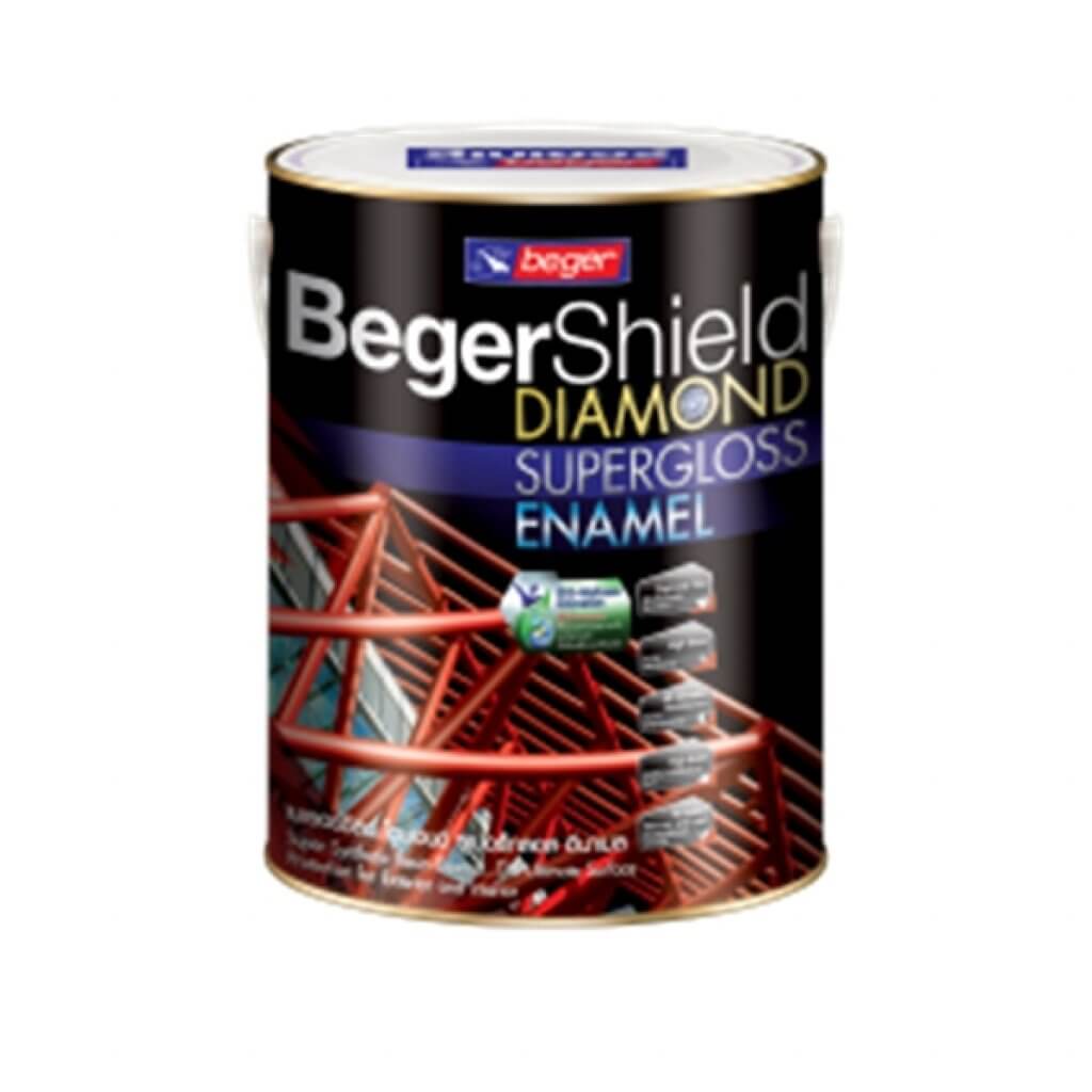 Beger ShieldDiamond สีน้ำมันเคลือบเงา 1 แกลลอน(เฉด4)