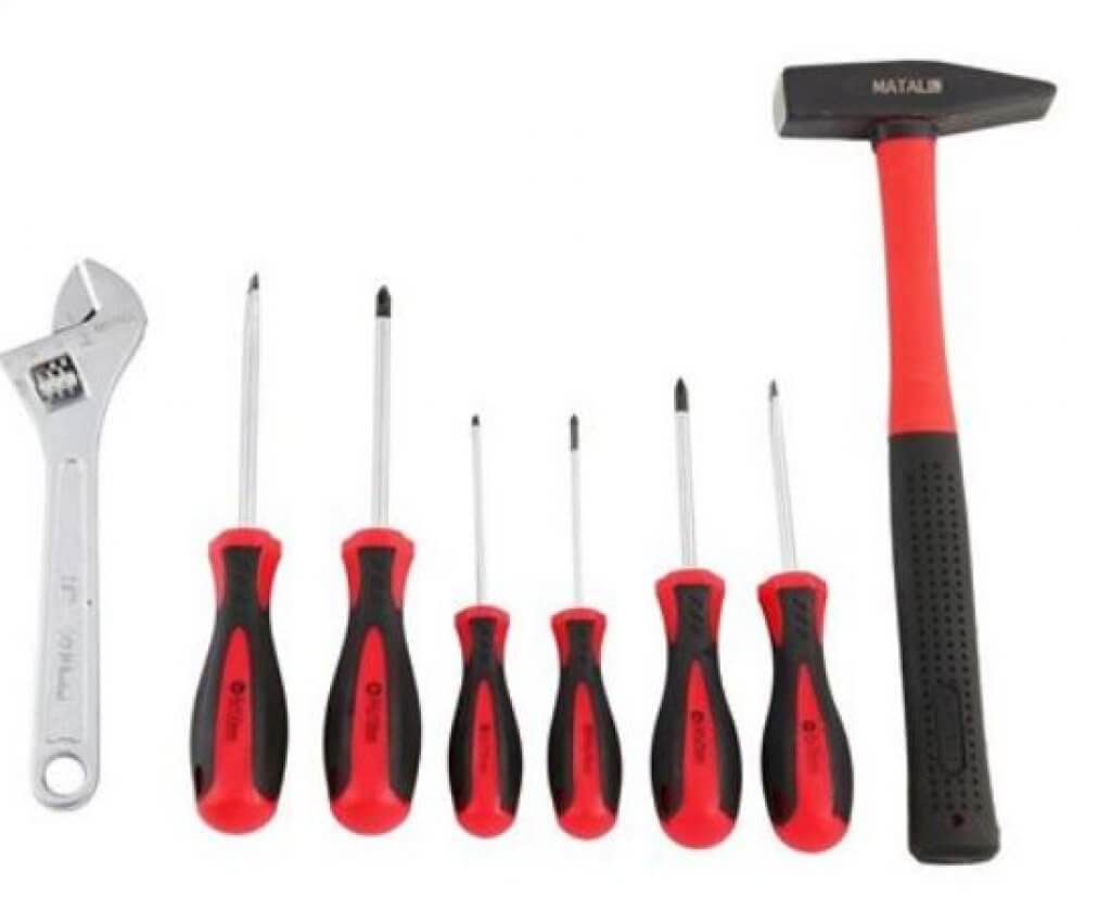 ชุดเครื่องมือช่าง MATALL 8 ชิ้น/ชุด