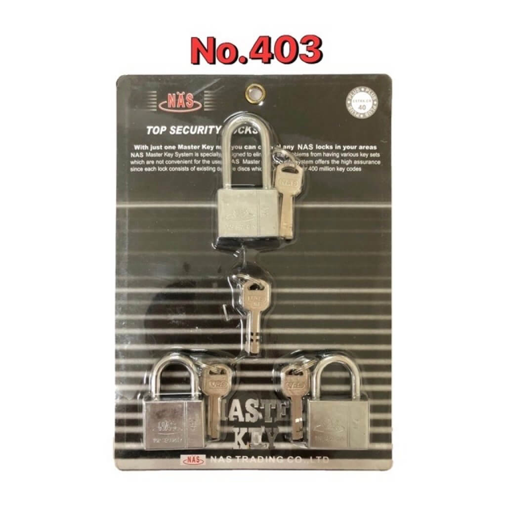 กุญแจ มาสเตอร์คีย์ master keys No. 403