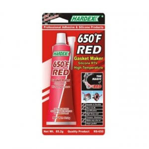 Hardex Hi-Temp Red Gasket Maker กาวซิลิโคนประเก็นเหลว