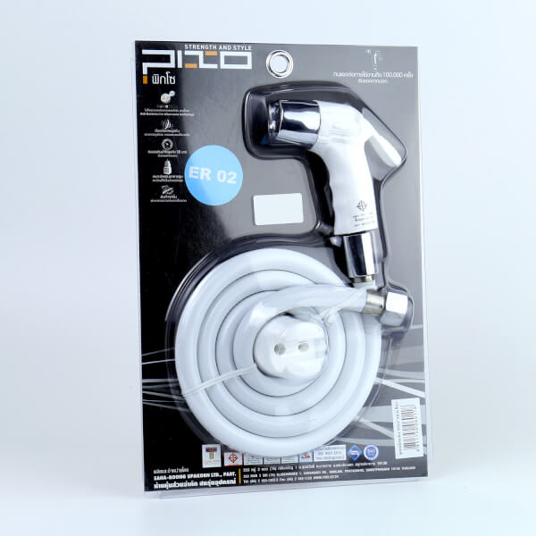 หัวฉีดชำระ สีขาว - PIXO รุ่น ER02 - Image 3