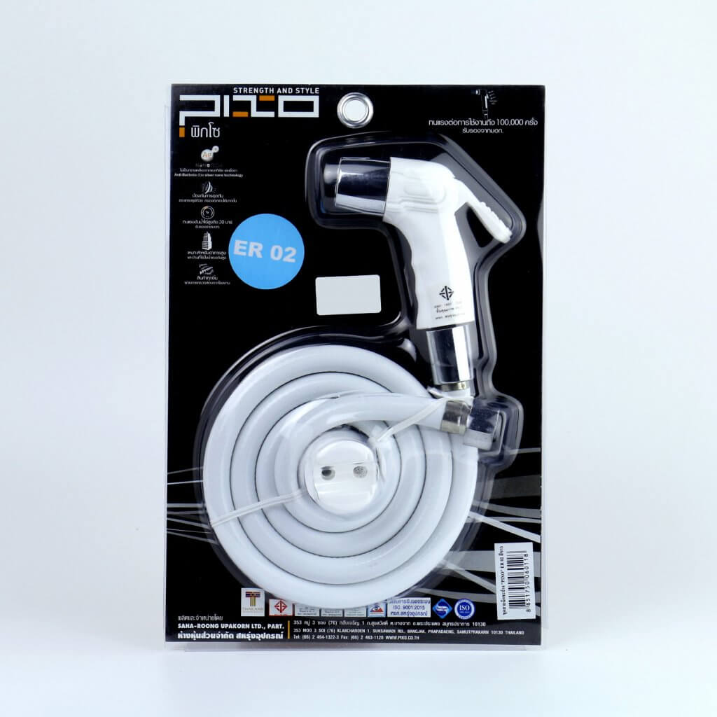 หัวฉีดชำระ สีขาว - PIXO รุ่น ER02-1