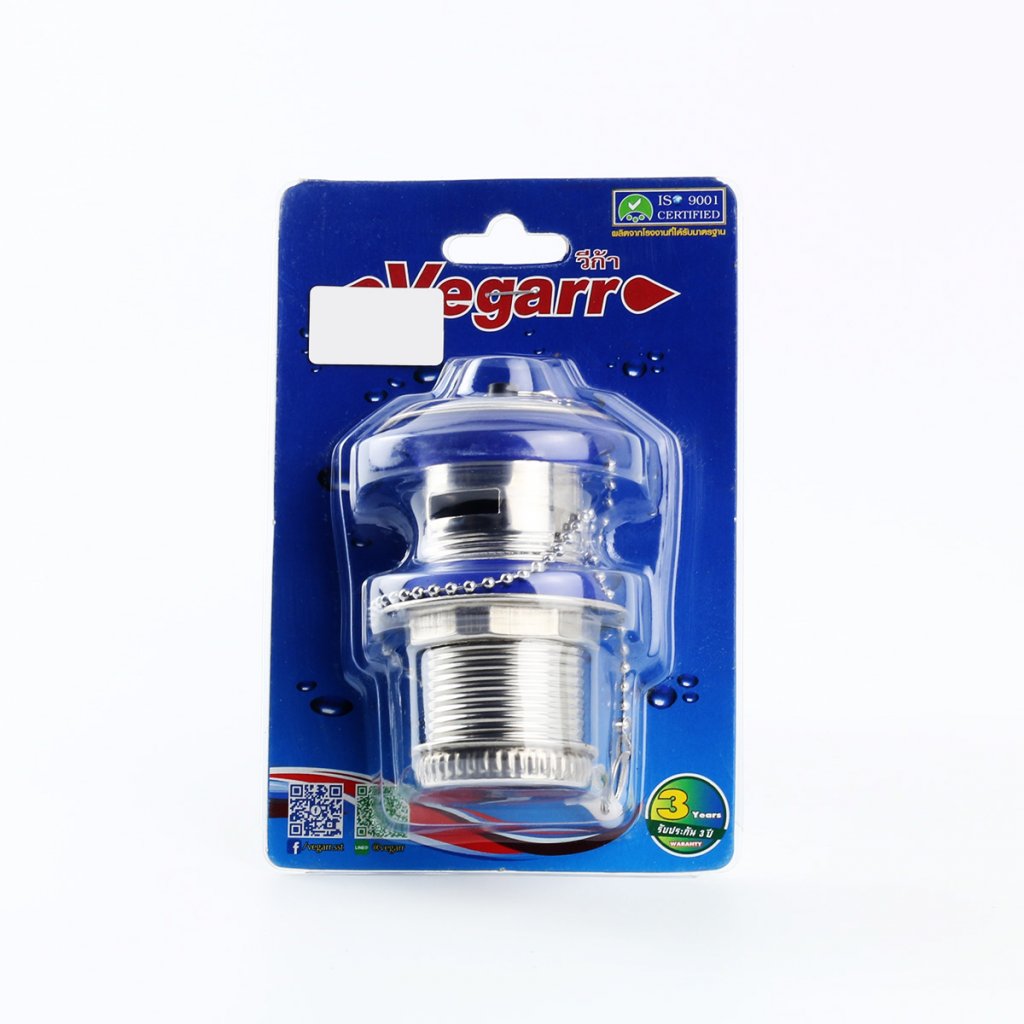 สะดืออ่างล้างหน้าสแตนเลส Vegarr รุ่น V805