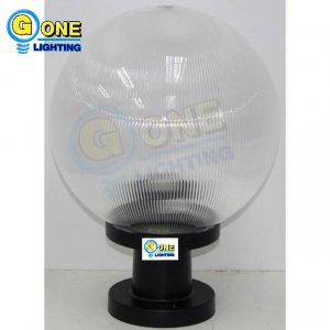 โคมไฟหัวเสาภายนอก G-DCO-55509-S-CL-250MM.