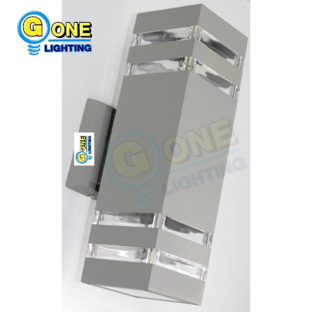 โคมไฟกระบอกเหลี่ยมส่องขึ้นลง G-DCO-SZ2827-2-SL