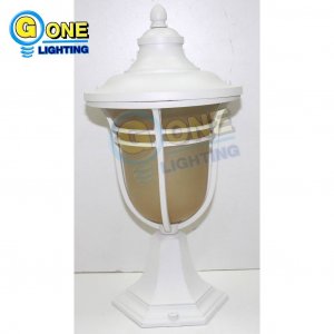 โคมไฟหัวเสาภายนอก G-DCO-826-S-WH
