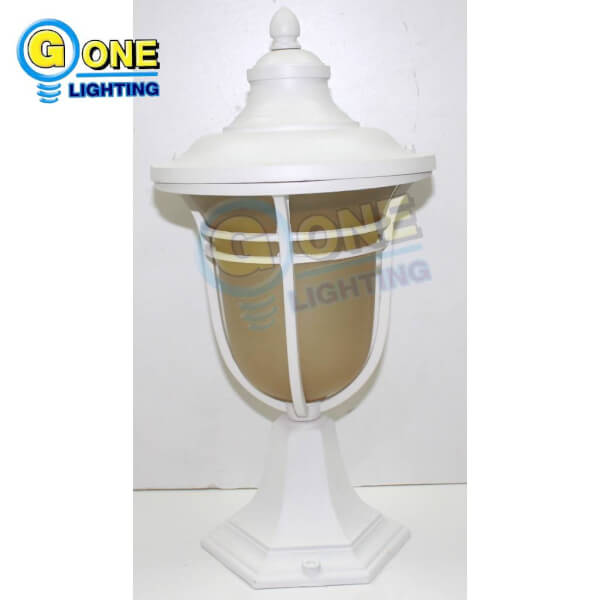 โคมไฟหัวเสาภายนอก G-DCO-826-S-WH