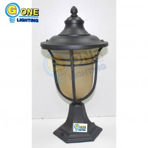โคมไฟหัวเสาภายนอก G-DCO-826-S-BK