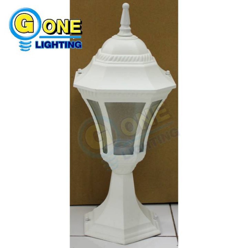 โคมไฟหัวเสาภายนอก G-DCO-827-S-WH