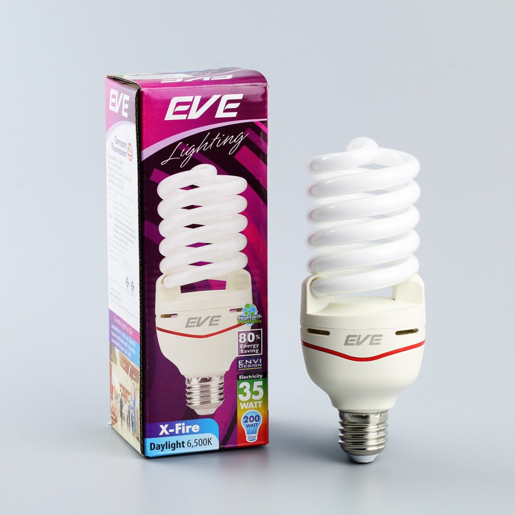 หลอดประหยัดไฟ Daylight 35W EVE รุ่น X-Fire