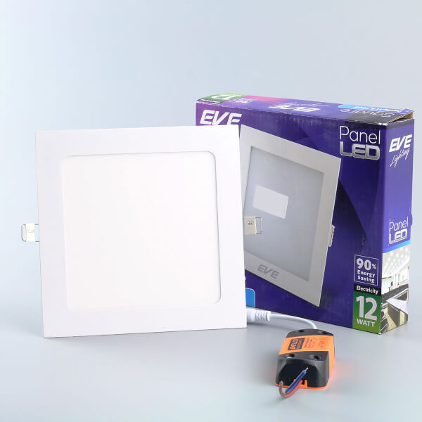 โคมพาเนลไลท์ LED หน้าเหลี่ยม EVE รุ่น Square12W Daylight - Image 3