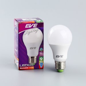 หลอด LED Warm white 9W EVE