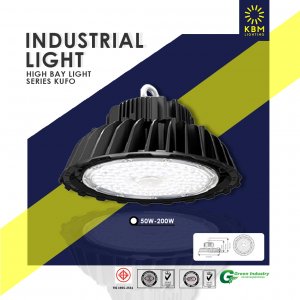 โคมไฟอุตสาหกรรม High Bay Industrial Light รุ่น KHBUFO by KBM LIGHTING