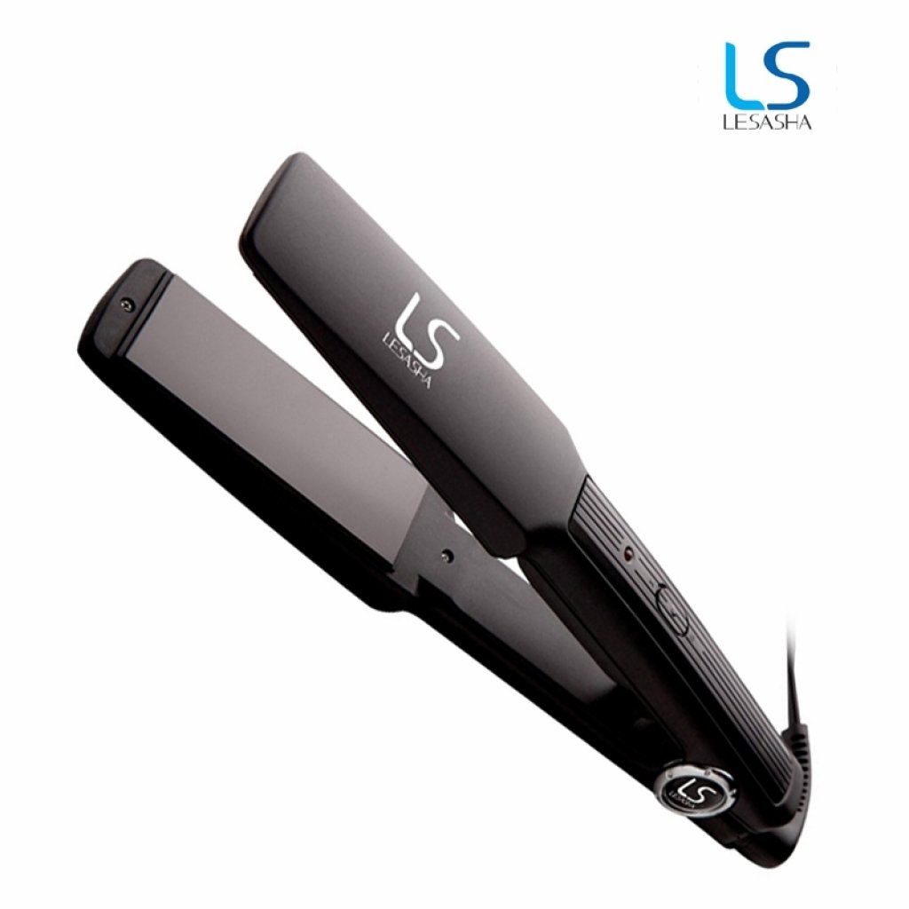 Lesasha เครื่องหนีบถนอมเส้นผม Black Ceramic รุ่น LS0320