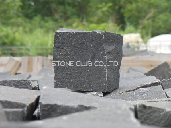 หินลูกเต๋าแบล็คบะซอลต์ | cobblestone black basalt - Image 6