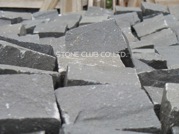 หินลูกเต๋าแบล็คบะซอลต์ | cobblestone black basalt - Image 7
