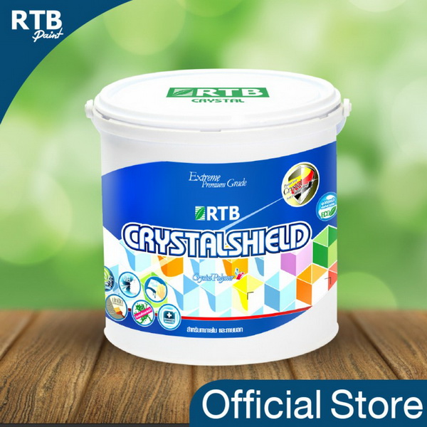 RTB Paint Crystal Shield สีทาอาคารภายนอก 1 gal.