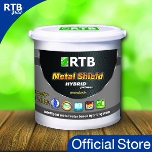 RTB Paint สีรองพื้นทาเหล็ก Metal Shield Hybrid 1 gal.