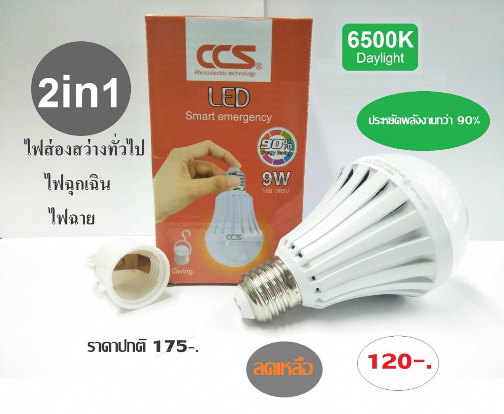 หลอดไฟฉุกเฉิน LED