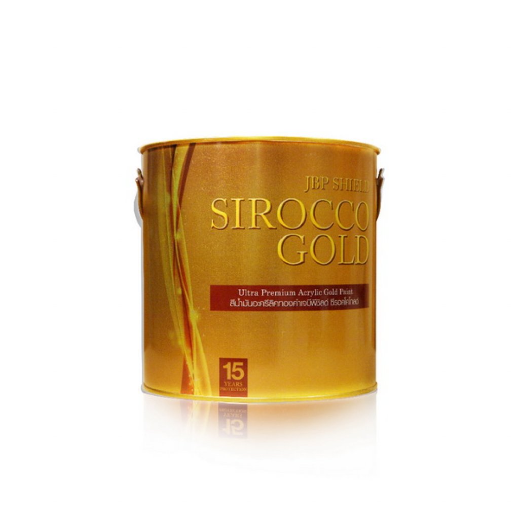 สีน้ำมันอะครีลิคทองคำ เจบีพี แพลทตินัมโกลด์ SG-100 สูตรน้ำมัน ขนาด 1 ปอนด์