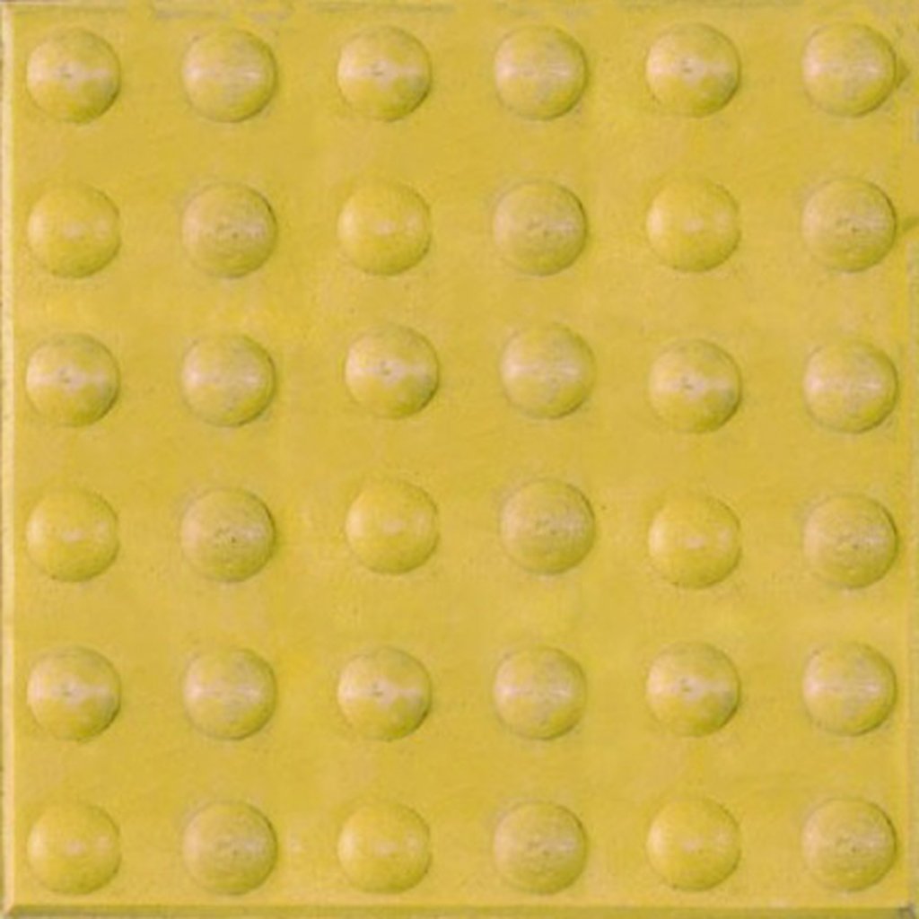 แผ่นคนพิการปุ่มเหลือง 40x40x3.5 ซม.