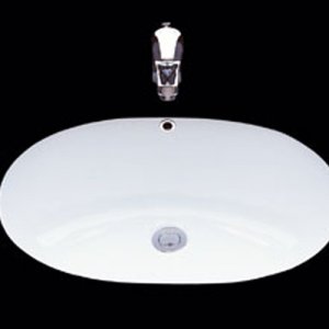 TOTO L546UDV1 อ่างล้างหน้าแบบฝังใต้เคาน์เตอร์ สีขาว