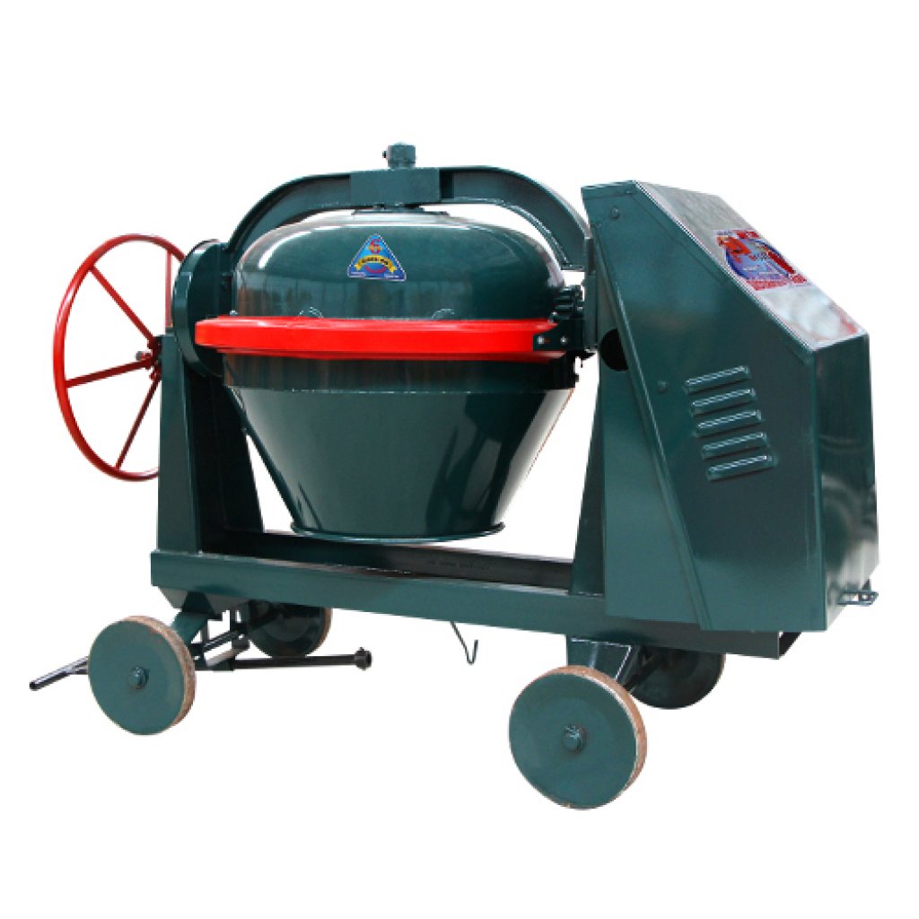 MARTON เครื่องผสมปูนเหล็กเหนียวคานใหญ่ 1ถุง รุ่นCMT1+มอเตอร์ 3HP