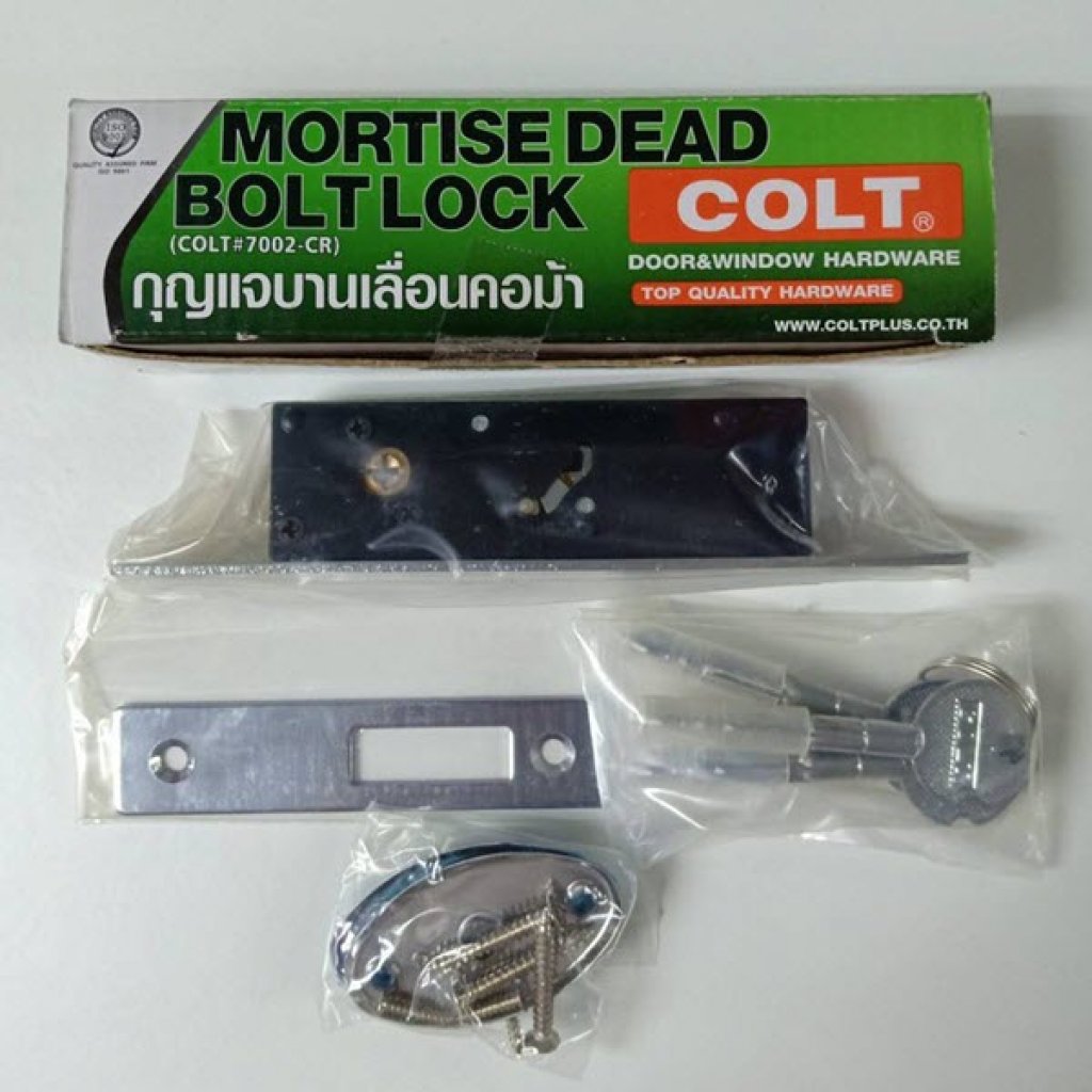 กุญแจบานเลื่อนคอม้า 7002CR COLT