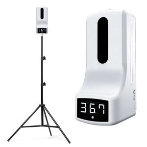 เครื่องจ่ายแอลกอฮอล์ พร้อมที่วัดอุณหภูมิอินฟราเรด รุ่นK9-PRO