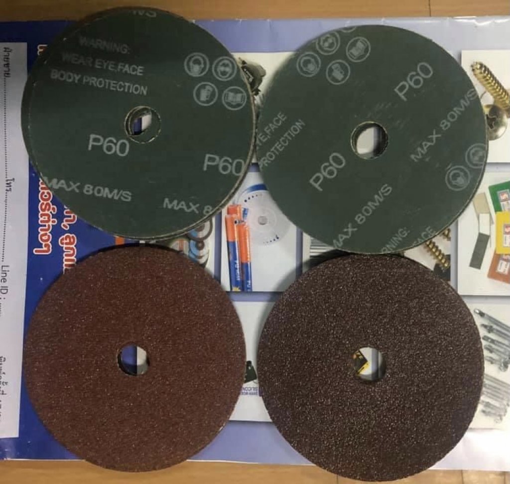กระดาษทรายกลม FIBER DISC