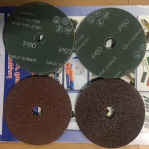 กระดาษทรายกลม FIBER DISC