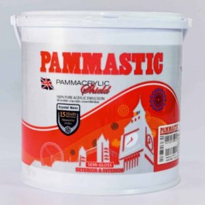 Pammastic ปามอะคริลิกชิลด์ ชนิดกึ่งเงา เบสA (ขนาด 3ลิตร) สีเกรดสูง 15ปี