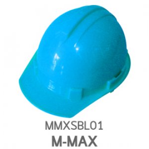 หมวกนิรภัย ABS ยี่ห้อM-MAX สีฟ้า